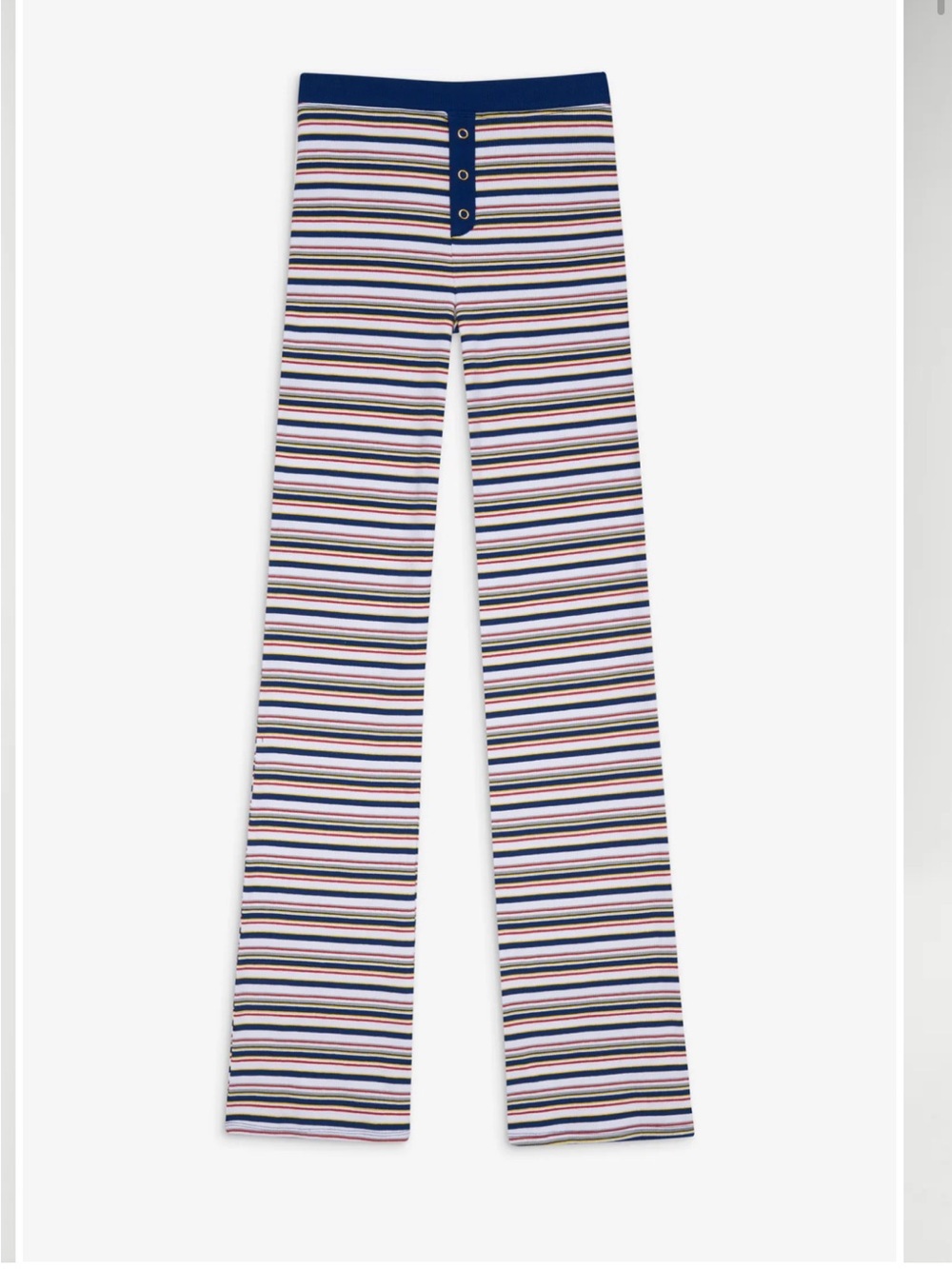 NWT Frankie's Bikinis Blair Rib Pant